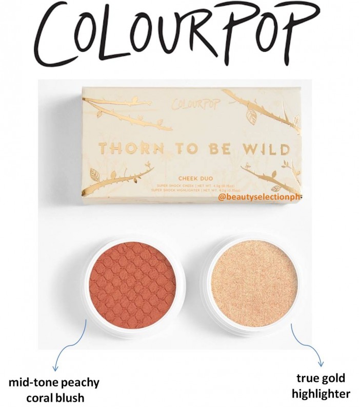 Colourpop Thorn to Be Wild Super Shock Face Duo